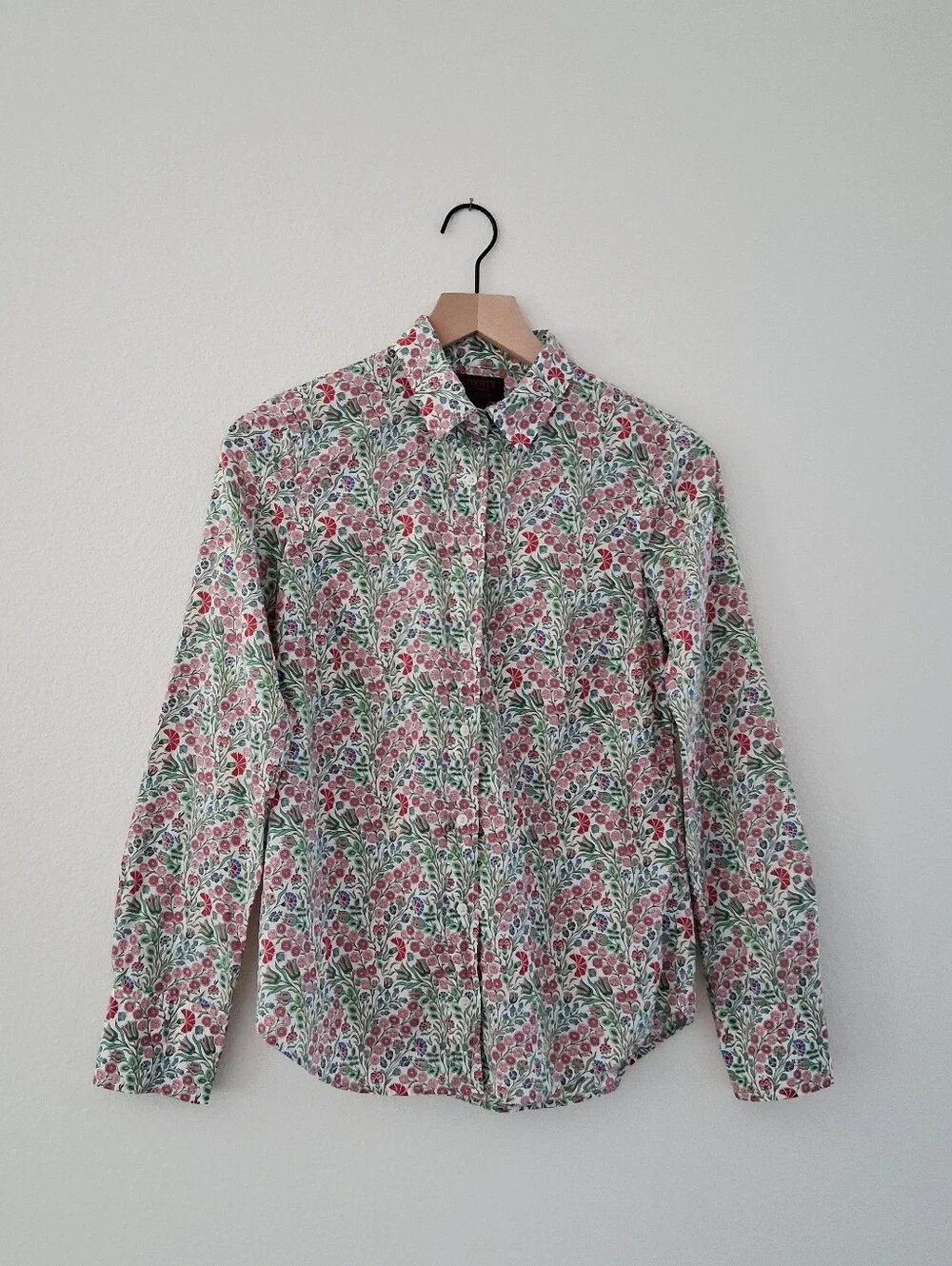 J. Crew Liberty Art Fabric Isborella Floral The Perfect Shirt